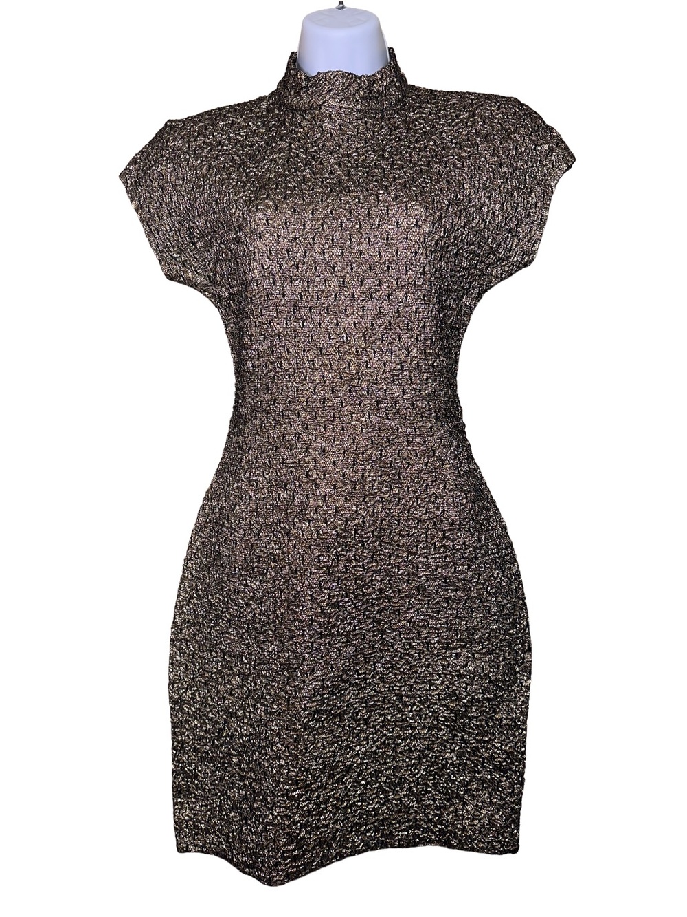 Vintage Pancaldi & B Mini Dress Bodycon Y2K Made in Italy